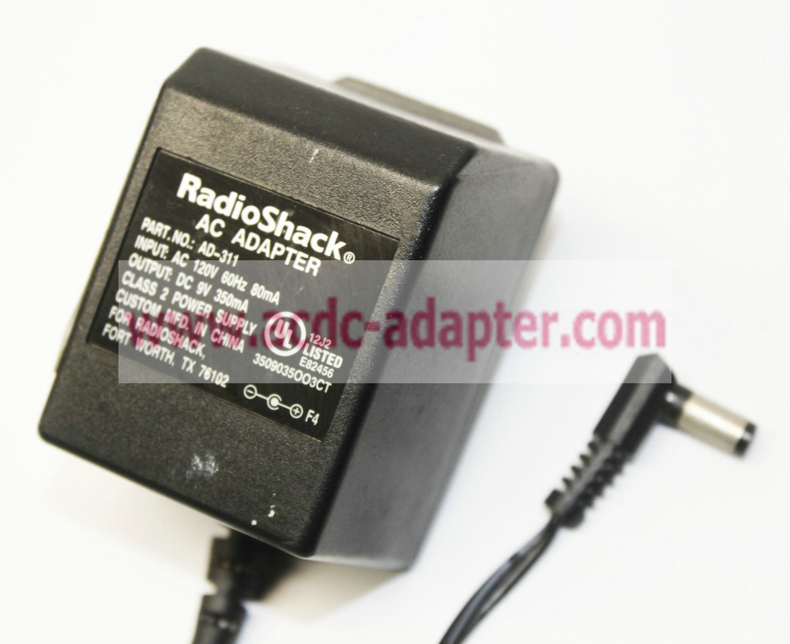NEW Radio Shack DC 9V 350mA AC Adapter AD-311 Class 2 Power Supply Charger NEW Radio Shack DC 9V 350mA AC Adapter AD-311 Class 2 Power Supply Charger